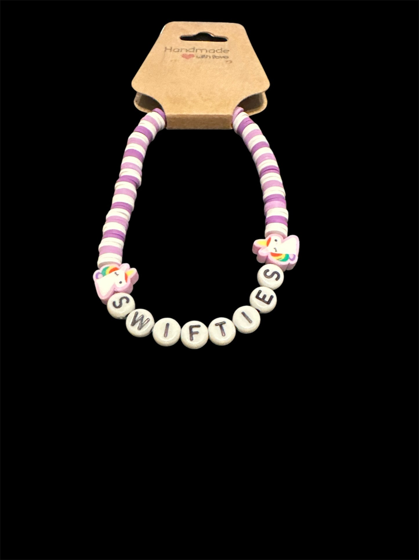 ‘Swifties’ Clay beaded bracelet