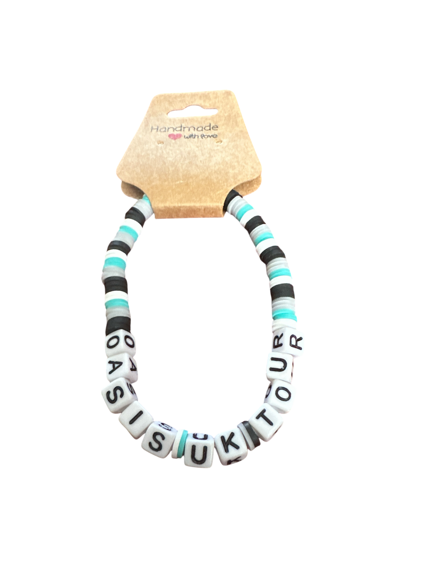 Oasis UK Tour Clay beaded bracelet