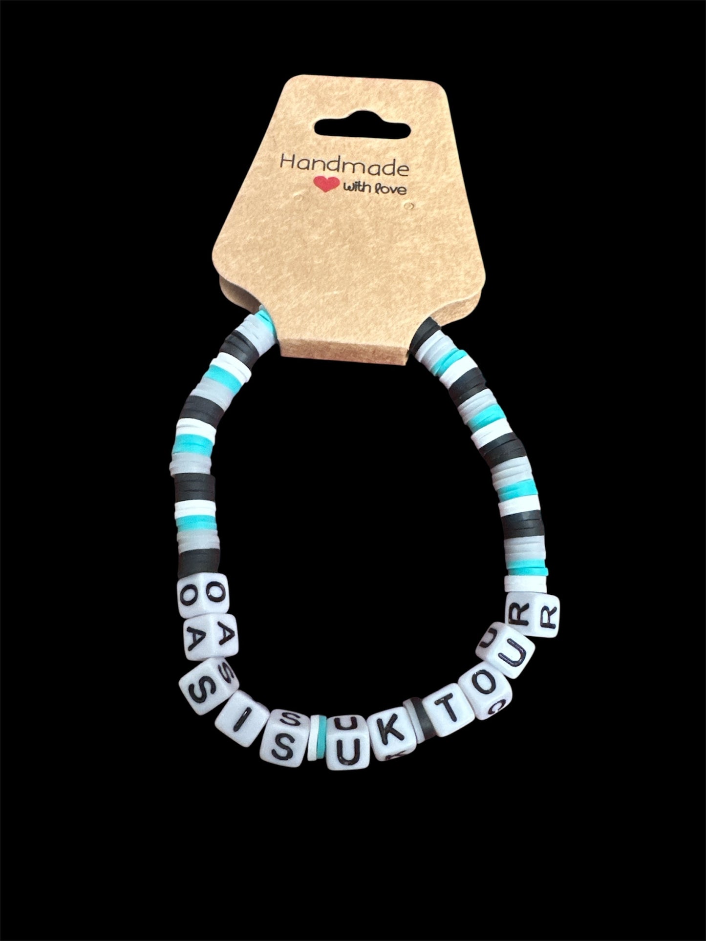 Oasis UK Tour Clay beaded bracelet
