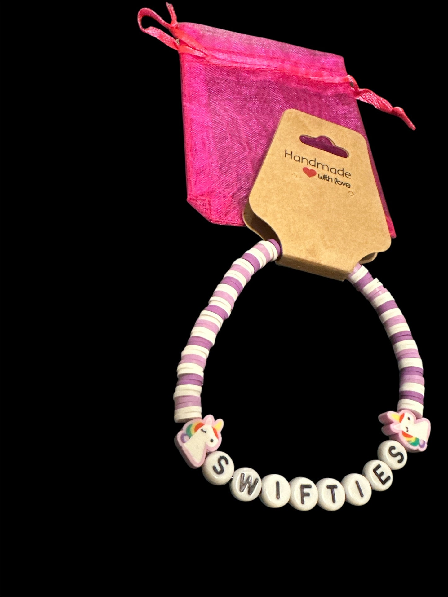‘Swifties’ Clay beaded bracelet